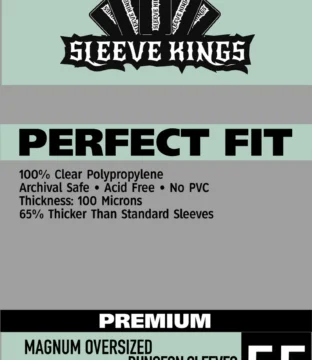 Micas Premium Sleeve Kings Perfect Fit Mag Oversized Dungeon Sleeves (87x112mm)