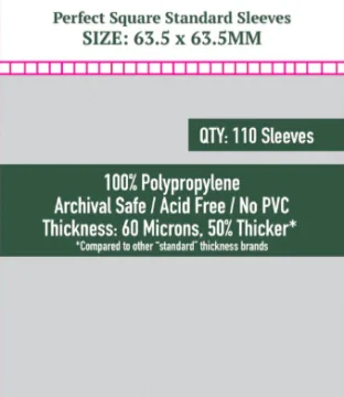 Micas Sleeve Kings Perfect Square Standard (63.5×63.5mm)