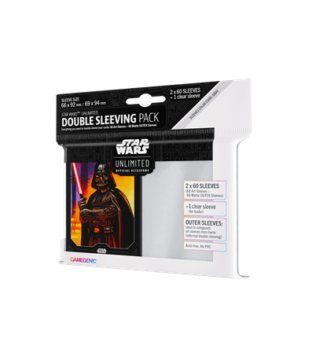 Star Wars: Unlimited Art Sleeves Double Sleeving Pack – Darth Vader