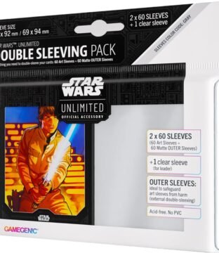 Star Wars: Unlimited Art Sleeves Double Sleeving Pack – Luke Skywalker