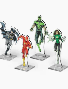 DC 2DZ: Acrylic Standees Pack 1 (Batman, The Flash, Simon Baz, Jessica Cruz)