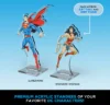 DC 2DZ: Acrylic Standees Pack 2 (Superman, Wonder Woman, Aquaman, Cyborg)