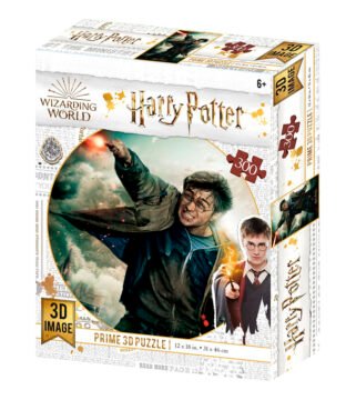 Rompecabezas lenticular Harry Potter Batalla (300 piezas)