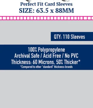 Micas Sleeve Kings Perfect Fit Internal (63.5x88mm) – 110 Pack