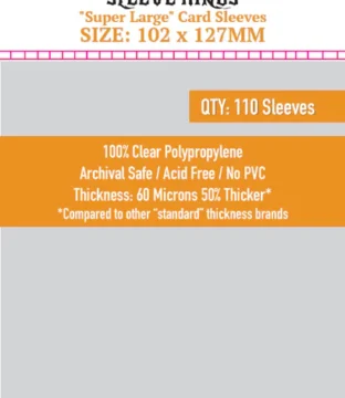 Micas Sleeve Kings «Super Large» (102x127mm) -110 Pack