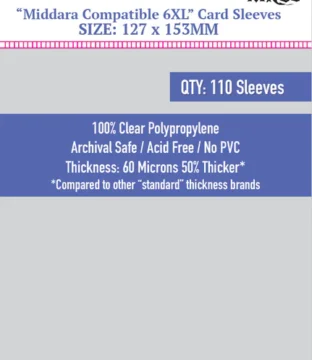 Micas Sleeve Kings «Middara 6XL» (127x153mm) – 110 Pack