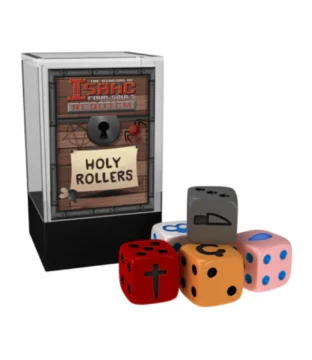 The Binding of Isaac: Four Souls- Holy Rollers Dice Set