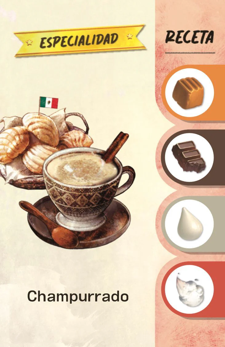 Coffee Rush Carta Promo Champurrado