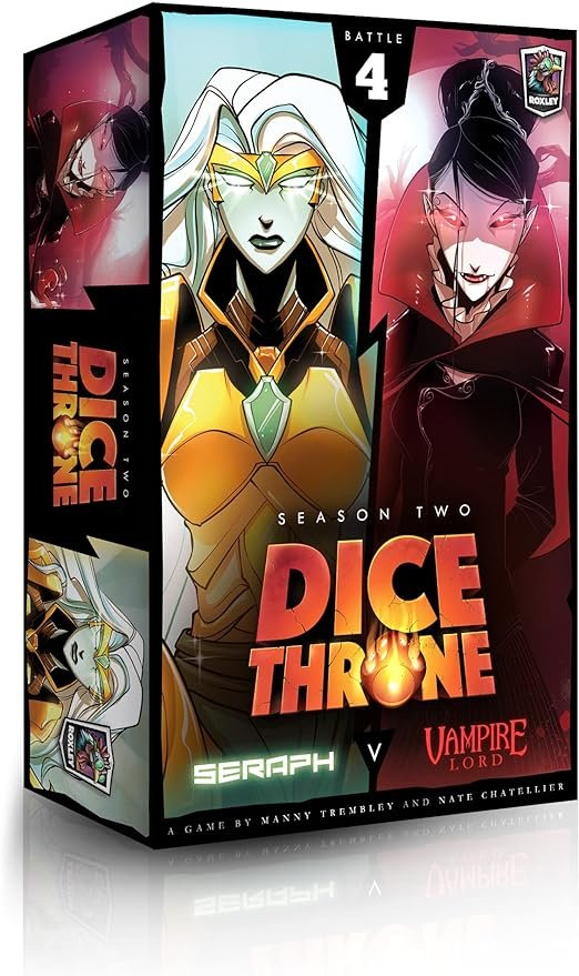 Dice Throne Season Two, Seraph Vs Vampire Lord Chocita Juegos