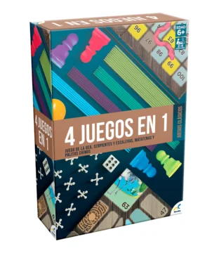 Set de Juegos Clásicos 4 en 1