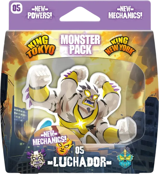 King of Tokyo: Luchador Monster Pack