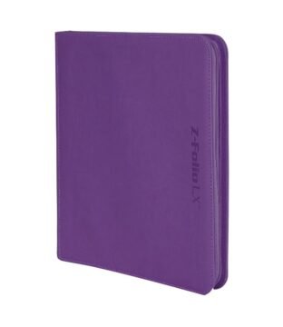 Portfolio: 12-Pocket Zippered LX Purple