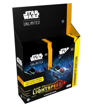 Star Wars: Unlimited – Jump to Lightspeed: Carbonite Booster Display