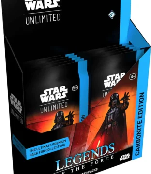 Star Wars: Unlimited – Legends of the Force: Carbonite Booster Display