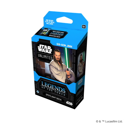Star Wars: Unlimited – Legends of the Force Spotlight Deck Qui-Gon
