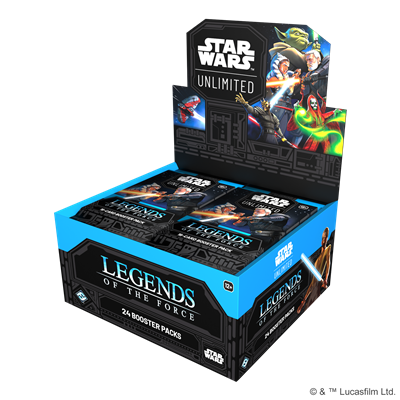 Star Wars: Unlimited – Legends of the Force: Booster Display