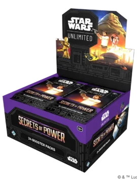 Star Wars: Unlimited – Secrets of Power: Booster Display