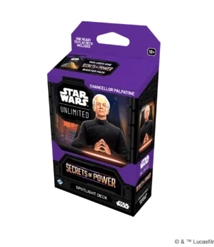 Star Wars: Unlimited – Secrets of Power Spotlight Deck Chancellor Palpatine