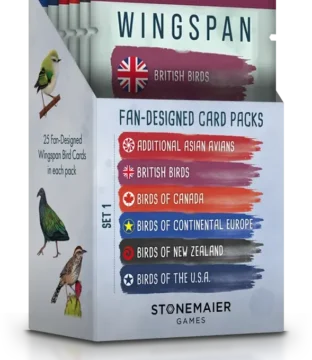Wingspan Fan-Designed Bird Packs