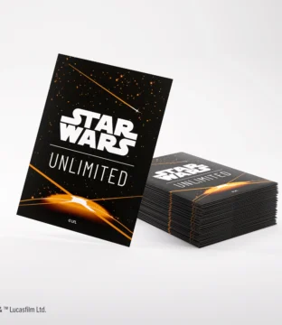 Star Wars: Unlimited Art Sleeves – Card Back Orange