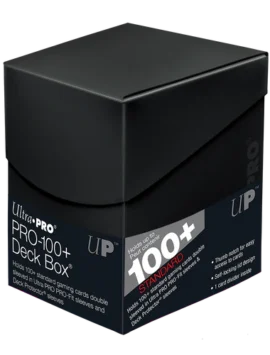 Deckbox Ultra Pro 100+ Eclipse (Jet Black)