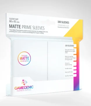 MATTE Prime Sleeves: White