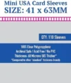 Micas Sleeve Kings Mini USA (41x63mm)