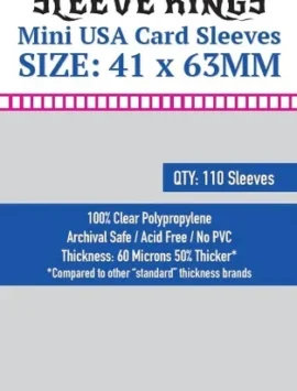 Micas Sleeve Kings Mini USA (41x63mm)