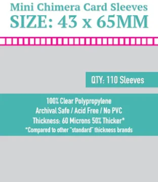 Micas Sleeve Kings Mini Chimera (43x65mm)