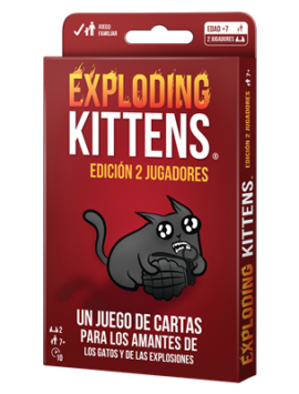 Exploding Kittens: Edición 2 Jugadores