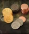 50 Metal Coin Board Game Upgrade Set (Medieval Coins)