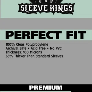 Micas Premium Sleeve Kings Perfect Fit Mag Oversized Dungeon Sleeves (87x112mm)