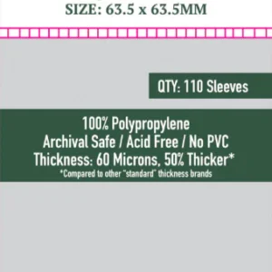 Micas Sleeve Kings Perfect Square Standard (63.5x63.5mm)