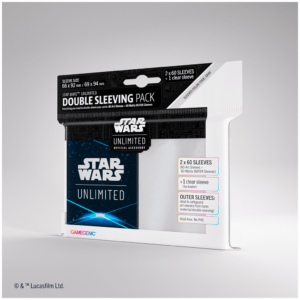Star Wars: Unlimited Art Sleeves Double Sleeving Pack - Space Blue