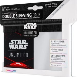 Star Wars: Unlimited Art Sleeves Double Sleeving Pack - Space Red