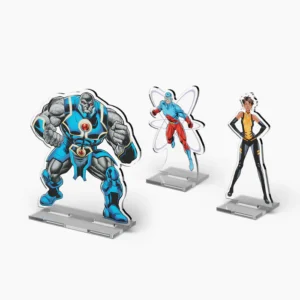 DC 2DZ: Acrylic Standees Pack 4 (Oversized Darkseid, The Atom, Vixen)