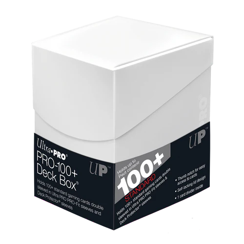 Deckbox Ultra Pro 100+ Eclipse (Arctic White)