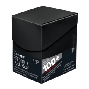 Deckbox Ultra Pro 100+ Eclipse (Jet Black)
