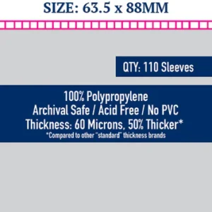 Micas Sleeve Kings Perfect Fit Internal (63.5x88mm)