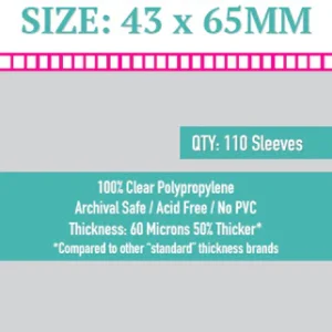 Micas Sleeve Kings Mini Chimera (43x65mm)