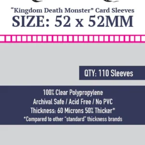 Micas Sleeve Kings "Kingdom Death Monster" (52x52mm)