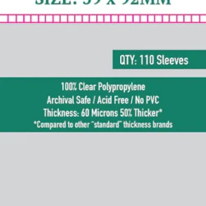 Micas Sleeve Kings Euro (59x92mm)