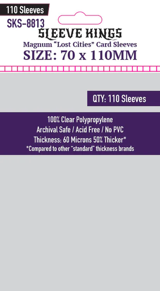 Micas Sleeve Kings Magnum "Lost Cities" (70x110mm)