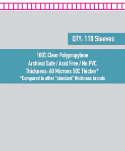 Micas Sleeve Kings "Space Base" Sleeves (40x89mm)