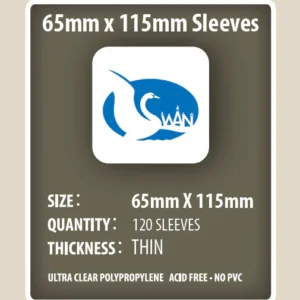 Swan Panasia 65x115mm -120 Pack, Thin Sleeves