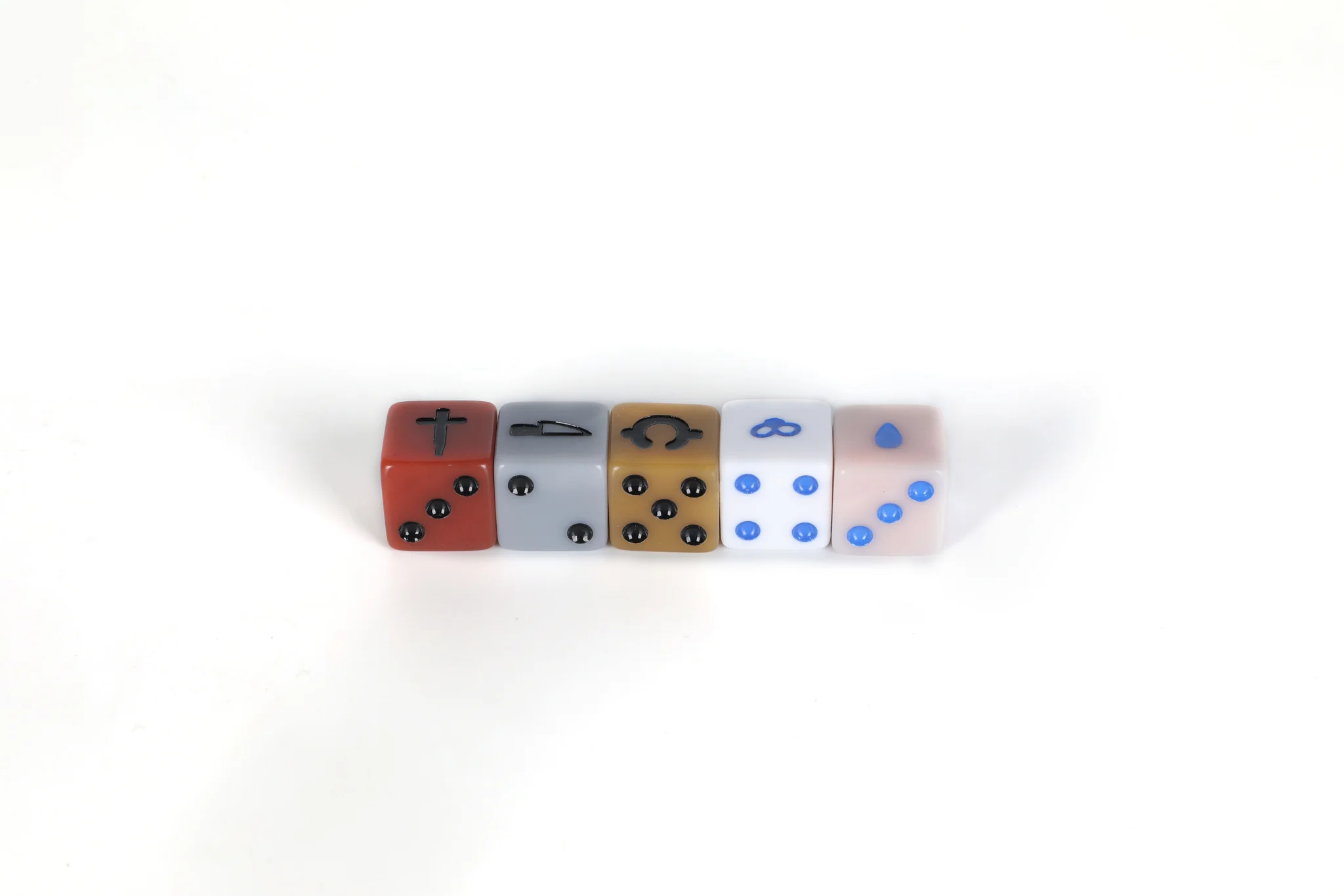 The Binding of Isaac: Four Souls- Holy Rollers Dice Set - Image 2
