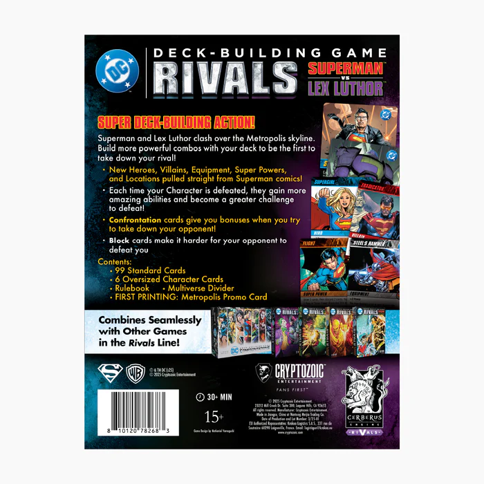 DC Comics DBG: Rivals Superman vs. Lex Luthor - Image 7