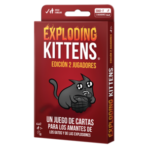Exploding Kittens: Edición 2 Jugadores