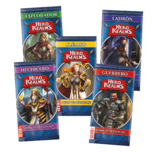Hero Realms: Sobres de personaje (pack 5 personajes)