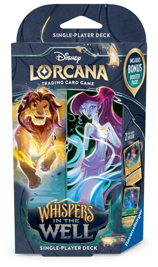 Disney Lorcana Starter Deck Simba-Meg "Whispers in the Well"